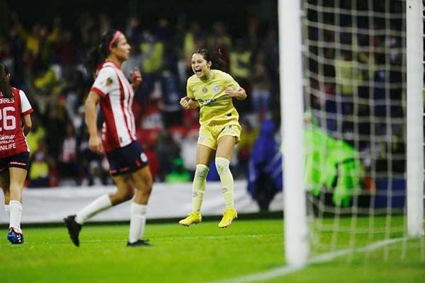 América saca ventaja ante Chivas en ida de Final femenil