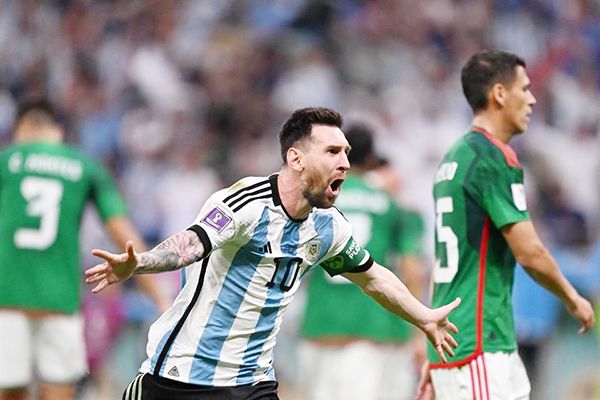 Fulmina Argentina a México con golazos