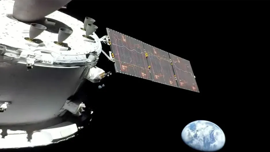 La misión Artemis I comparte una imagen espectacular de la Tierra después de un lanzamiento histórico