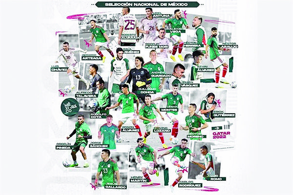 Incluye convocatoria final de México a Qatar a Raúl Jiménez