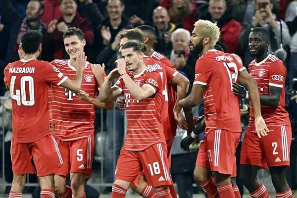 Triunfa Bayern sobre Inter de Milán y va perfecto a Octavos