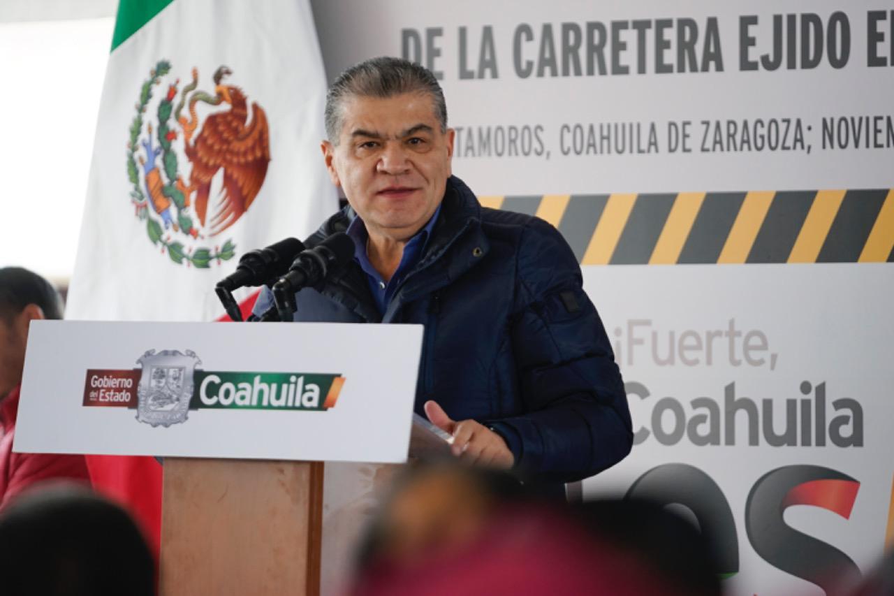 ENTREGA MARS REHABILITACIÓN DE CARRETERA AL EJIDO ‘EL CAMBIO’, EN MATAMOROS