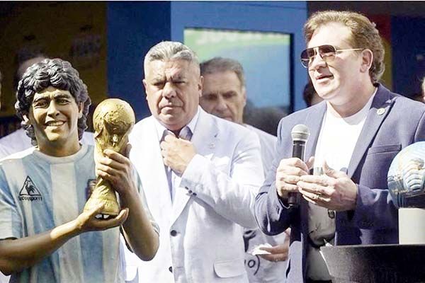 El homenaje de FIFA y Conmebol en memoria de Maradona