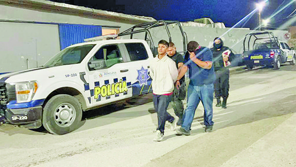 Cargan cristal y acaban en prisión