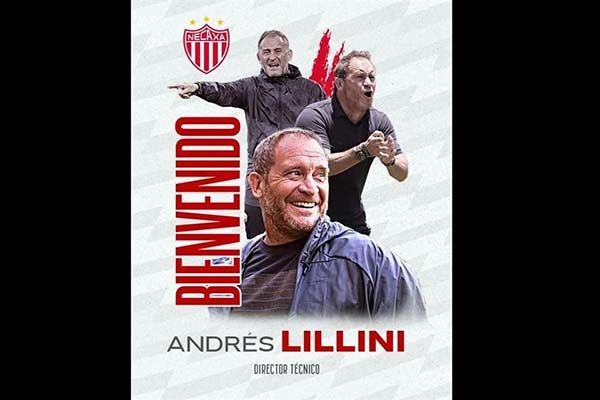 Es Andrés Lillini DT del Necaxa