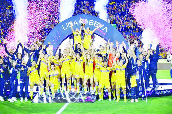 Alza Tigres Femenil su quinto título