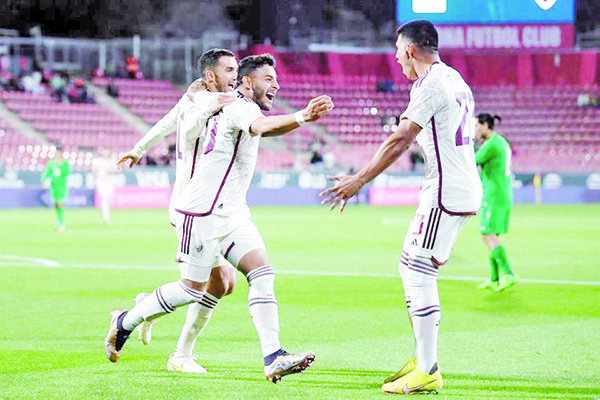 Golea Selección Mexicana a Irak en amistoso previo a Mundial