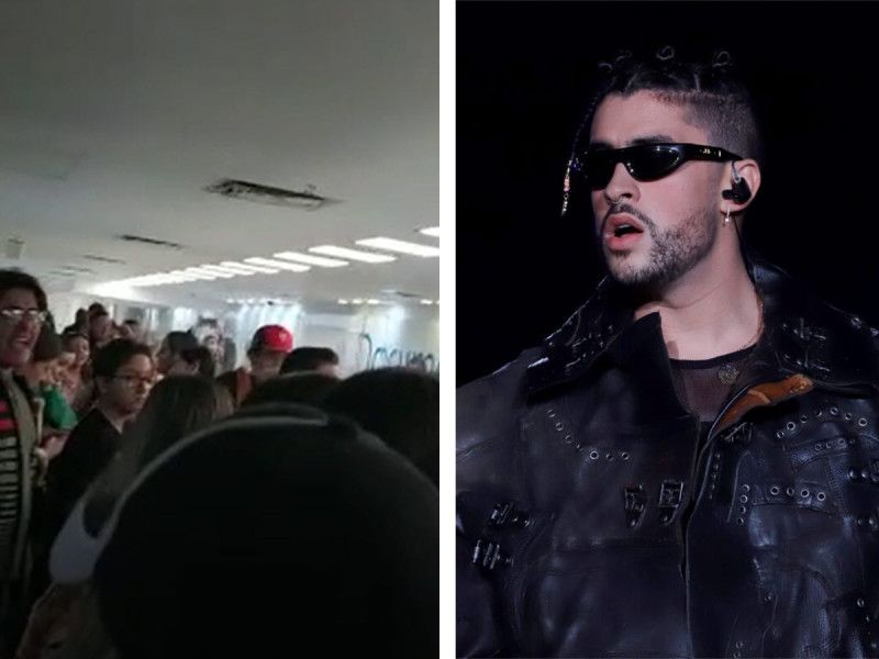 Aerolínea deja varados a fanáticos de Bad Bunny; iban a Monterrey