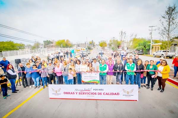Entrega Alcaldesa obra en colonia Nueva Americana