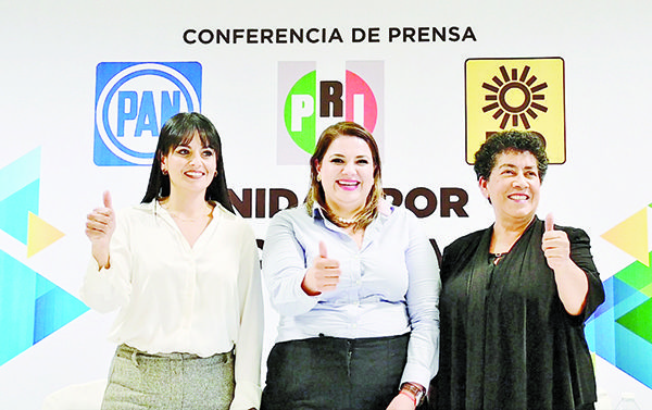 Avanza alianza PRI-PAN-PRD