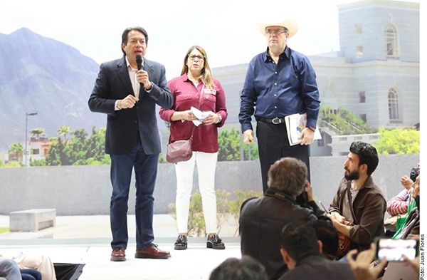 Promete Delgado piso parejo para aspirantes de Morena