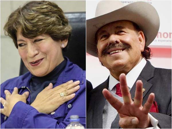 Senado da licencia a Delfina Gómez y Armando Guadiana