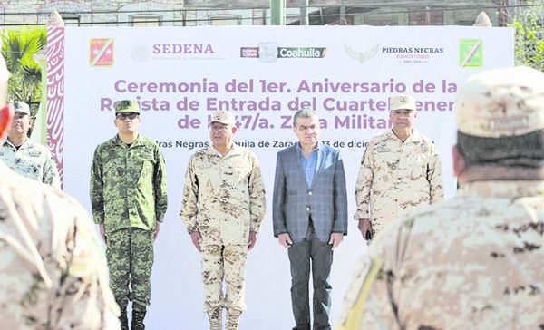 Destaca Riquelme labor del Ejército