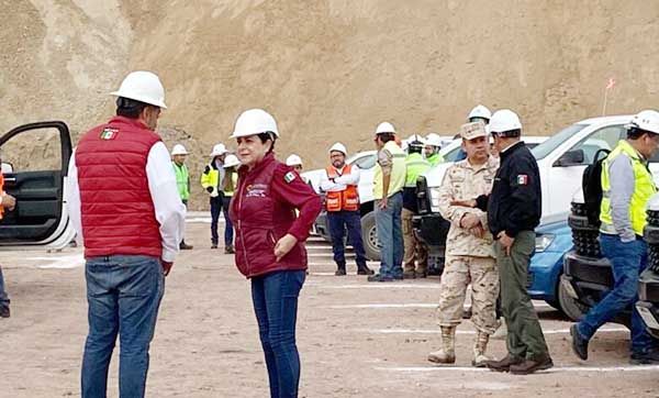 …Y aseguran no hay riesgo por explosivos
