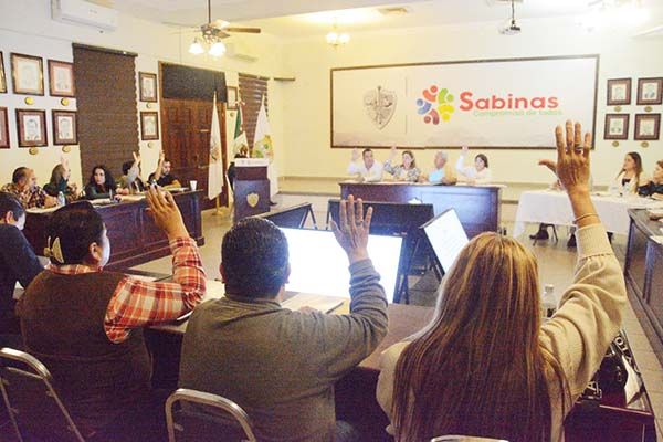 Aprueba presupuesto de egresos en Sabinas