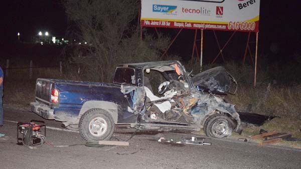 Mueren madre e hijo en accidente