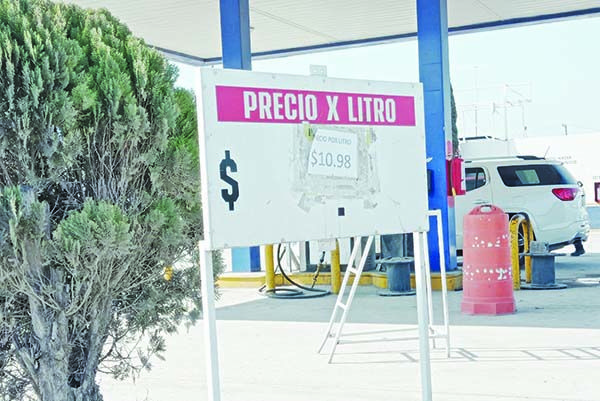 … También el precio del gas