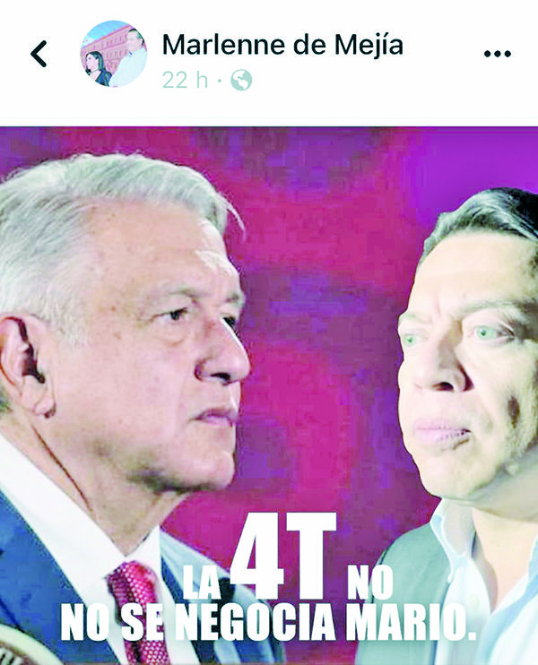 Exigen se vaya Mario Delgado de Morena
