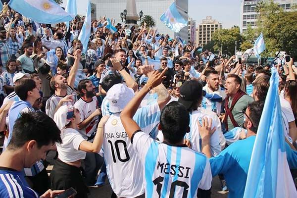 Celebran título de Argentina en Ciudad de México