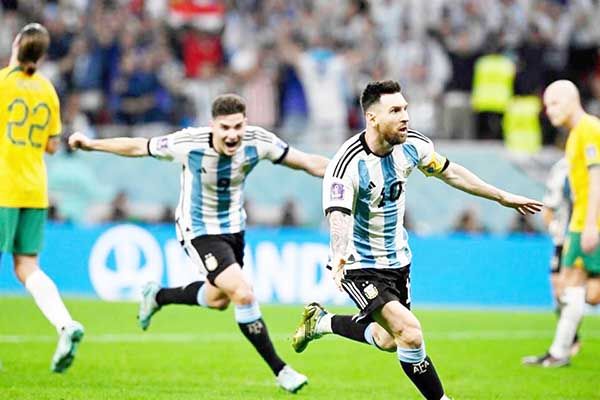 Anota Messi en pase de Argentina a Cuartos en Qatar