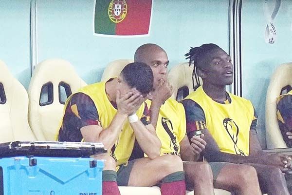 Ahora Cristiano Ronaldo no entrena con suplentes