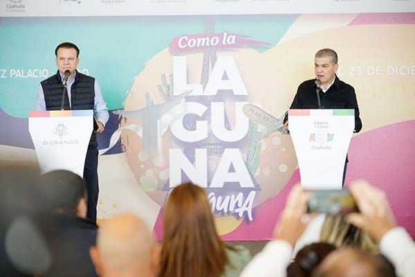 Presentan gobernadores “Como la Laguna Ninguna”