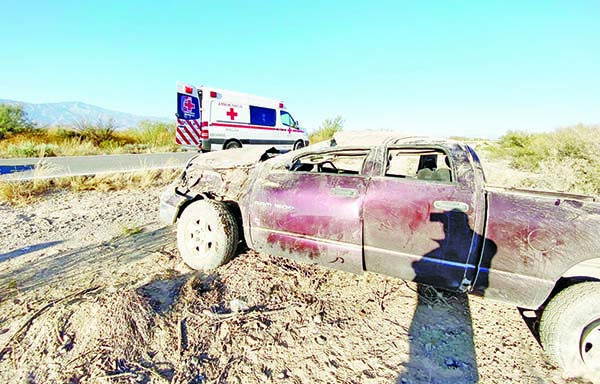 Maromean en la carretera a Ocampo