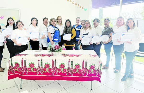 Culminan curso en Cedif Norte