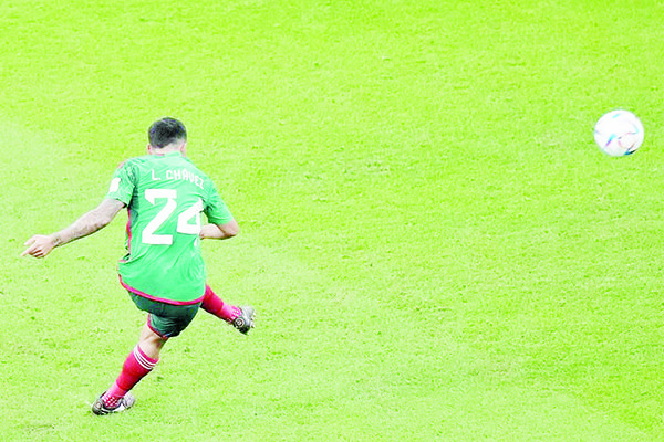 Gol de Luis Chávez, el más veloz de la Fase de Grupos