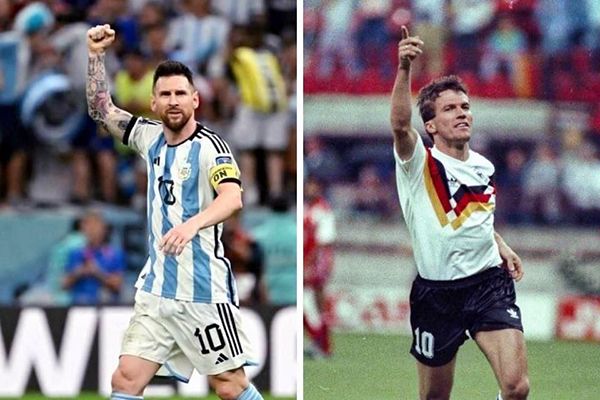 Iguala Messi marca histórica de Matthäus en Mundiales