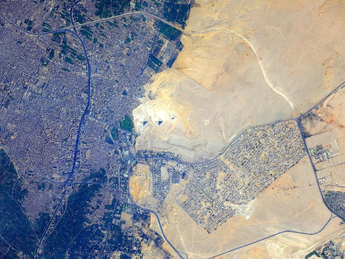¿Qué lugares de la Tierra se pueden ver desde el espacio?