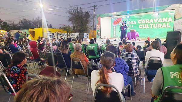 Deleita a sabinenses Caravana de Cultura
