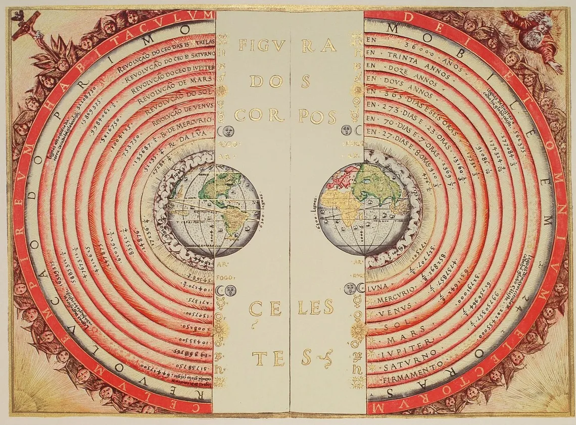¿Qué famosos sabios pensaban que la Tierra era el centro del universo?