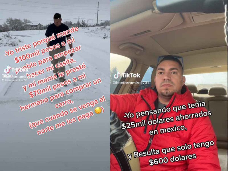 Hombre envía dinero a su mamá desde EU para una casa y ella lo presta a su otro hijo