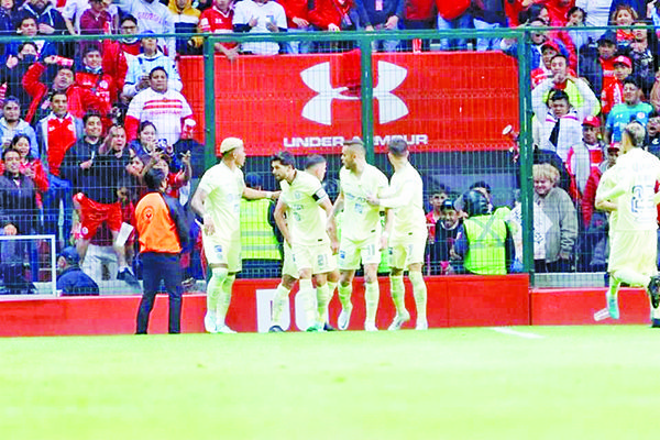 Protagonizan Toluca y América atractivo empate