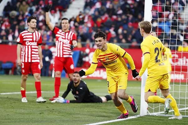 Da Pedri triunfo al Barcelona frente al Girona