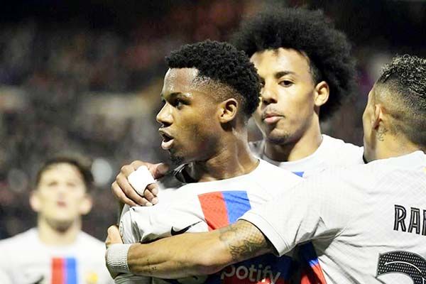 Sufre Barcelona con el Intercity en Copa del Rey