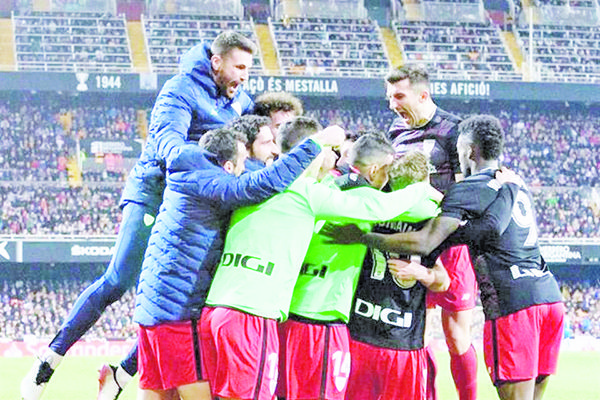 Aparta Athletic su lugar en la Semifinal de la Copa del Rey
