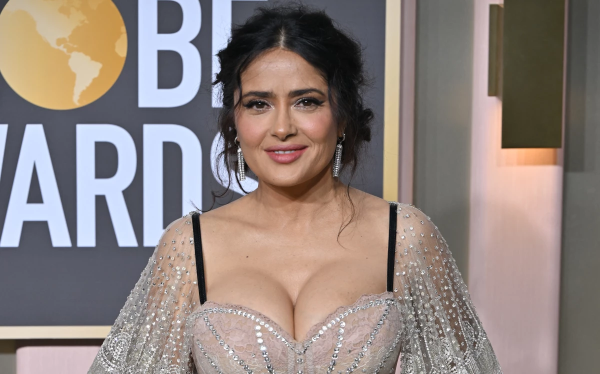 Los dulces mexicanos de Salma Hayek en los Golden Globes