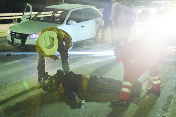 Choque múltiple deja un herido