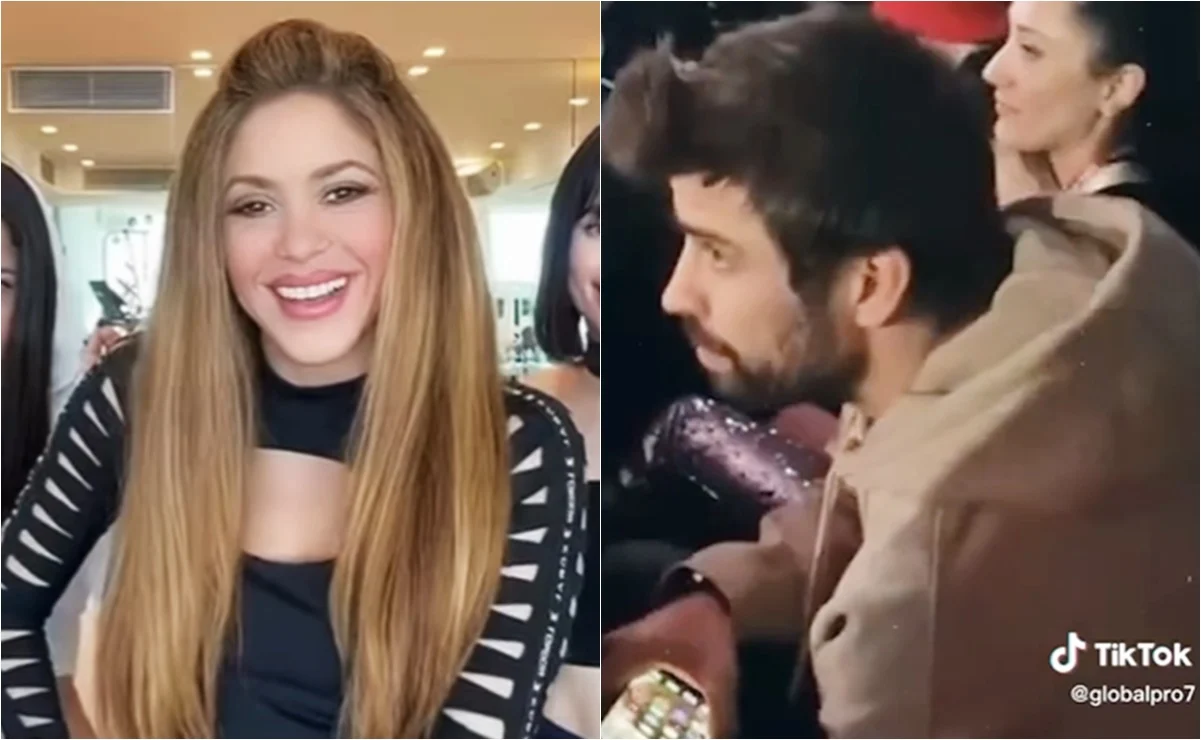 VIDEO. Piqué acude a partido donde sonó nueva canción de Shakira, esta fue su reacción