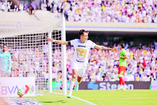 Viene Pumas de atrás para derrotar a FC Juárez