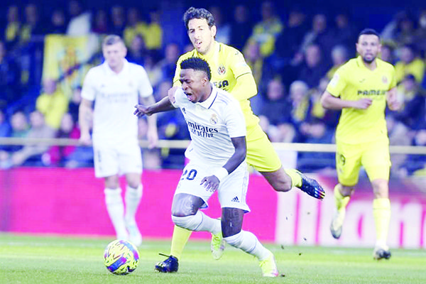 Pierde el Real Madrid en su visita al Villarreal