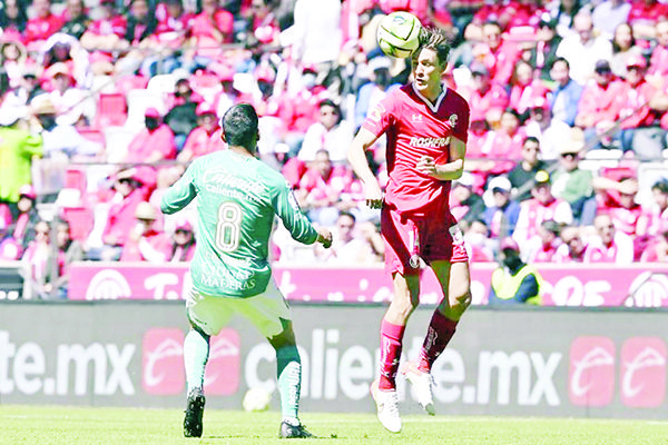 Desaprovecha Toluca y termina empatando ante León