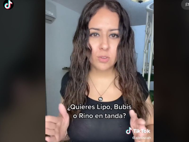 Mujer organiza tandas en TikTok… pero para ‘tunearse’ las ‘bubis’ o hacerse la ‘lipo’