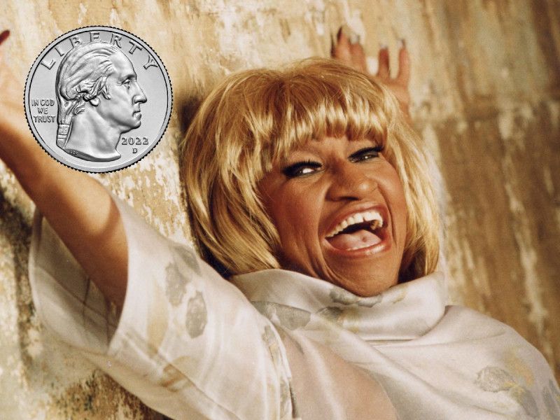 ¡Azúcar! Celia Cruz tendrá su moneda en Estados Unidos