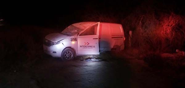 NO LLEGARÁ “CHEIN”; VUELCA CARGA MÓVIL