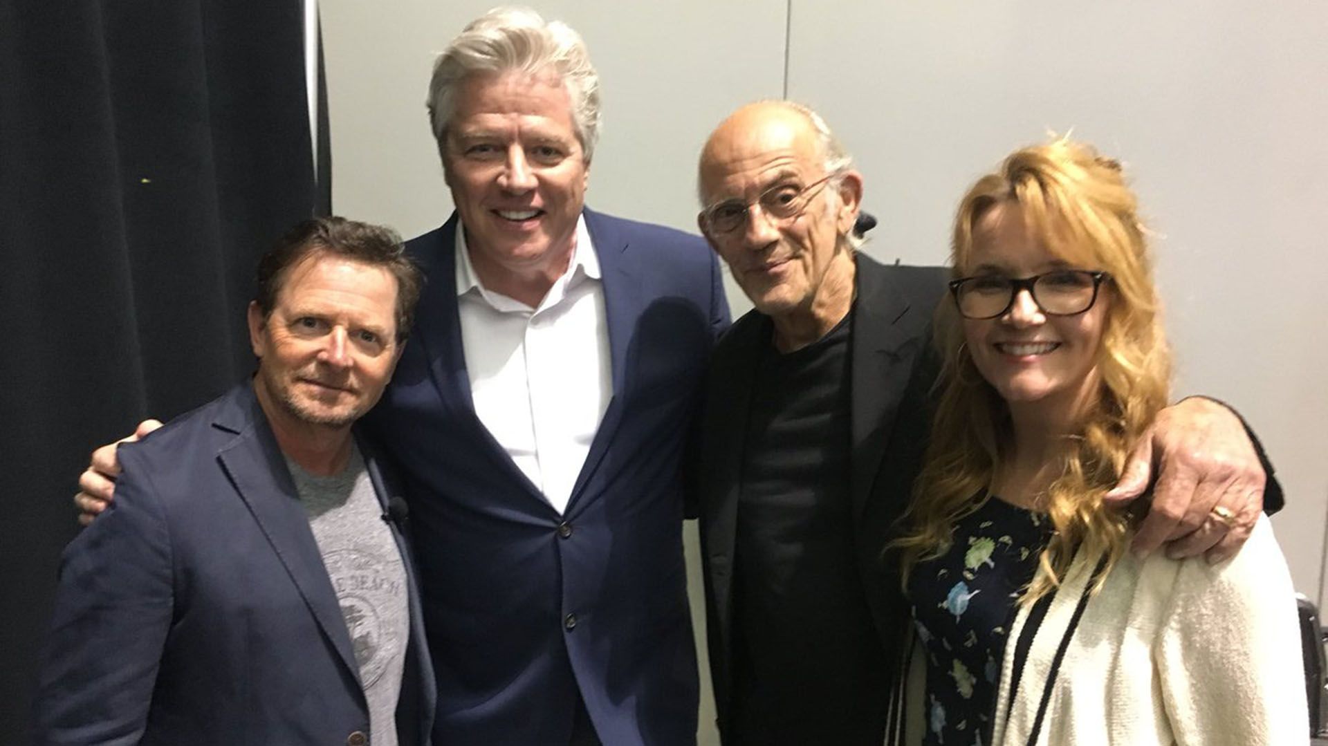 Los protagonistas de “Volver al futuro” vivieron un emotivo reencuentro