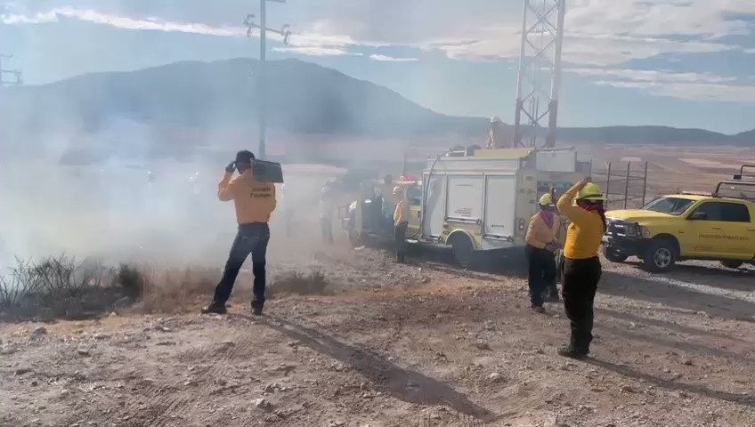 Queman controladamente en Arteaga para evitar incendios