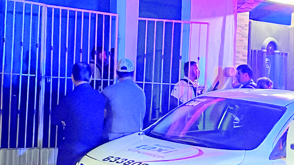Muerte de taxista moviliza a policías